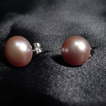 Pink Pearl Earrings (large)